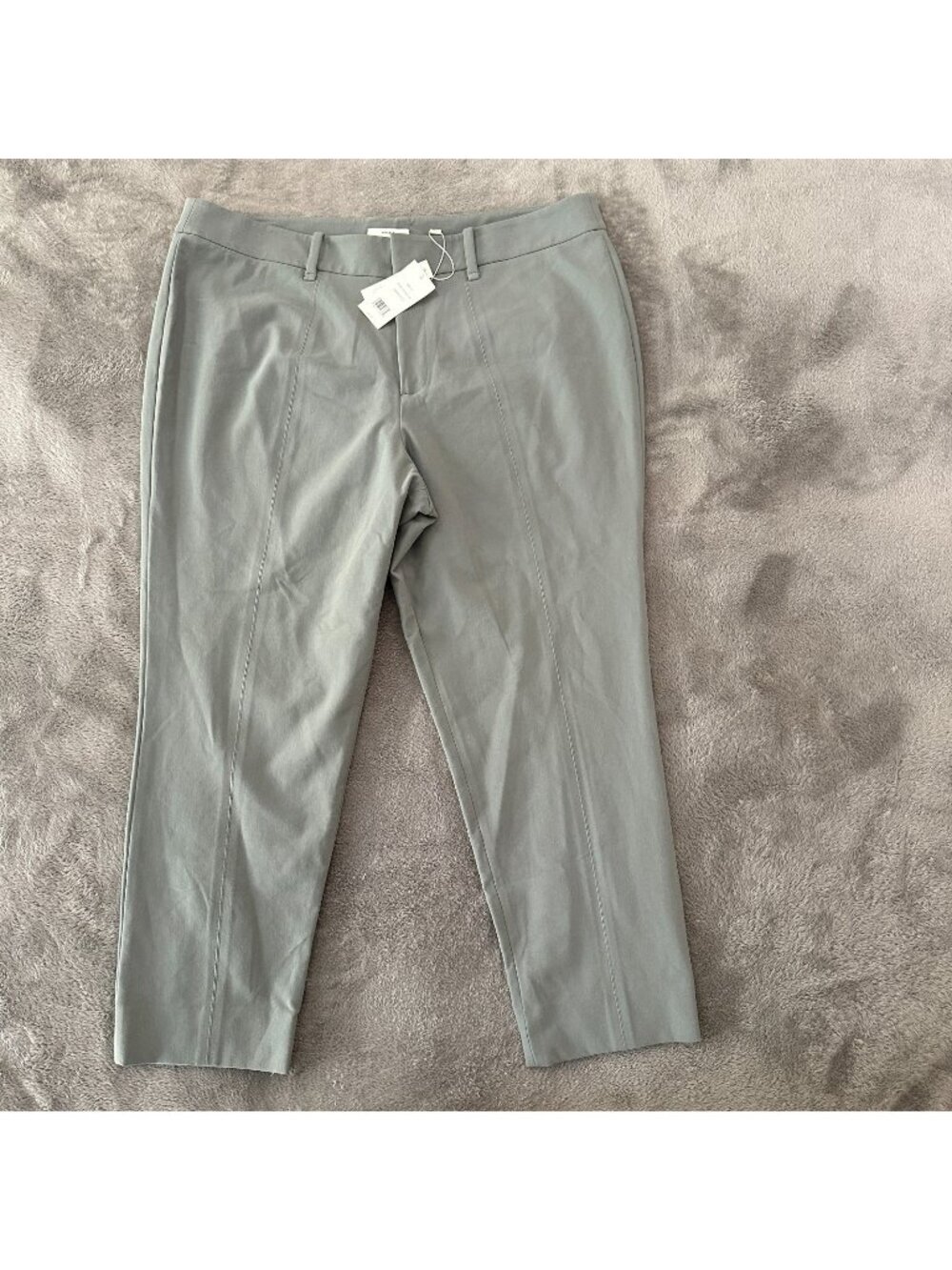 NWT Vince $325 High Waist Cigarette Pants Slacks Women's 18